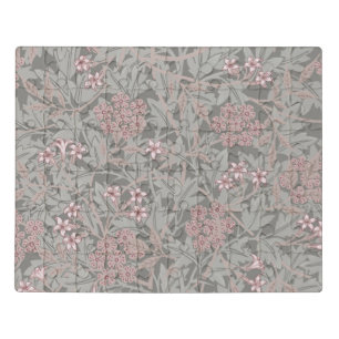 William Morris Jasmine Flower Pattern Jigsaw Puzzle