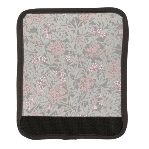 William Morris Jasmine Flower Pattern Luggage Handle Wrap