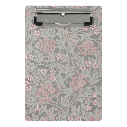 William Morris Jasmine Flower Pattern Mini Clipboard