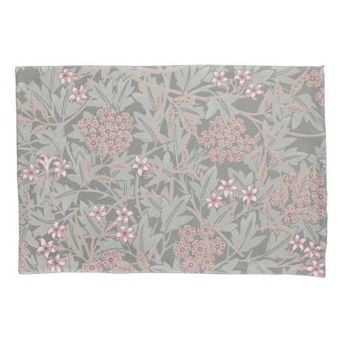 William Morris Jasmine Flower Pattern Pillow Case