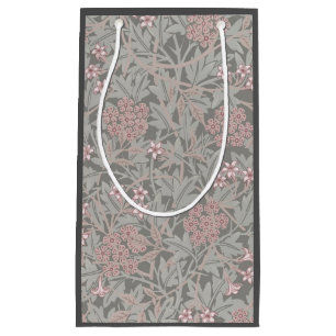 William Morris Jasmine Flower Pattern Small Gift Bag