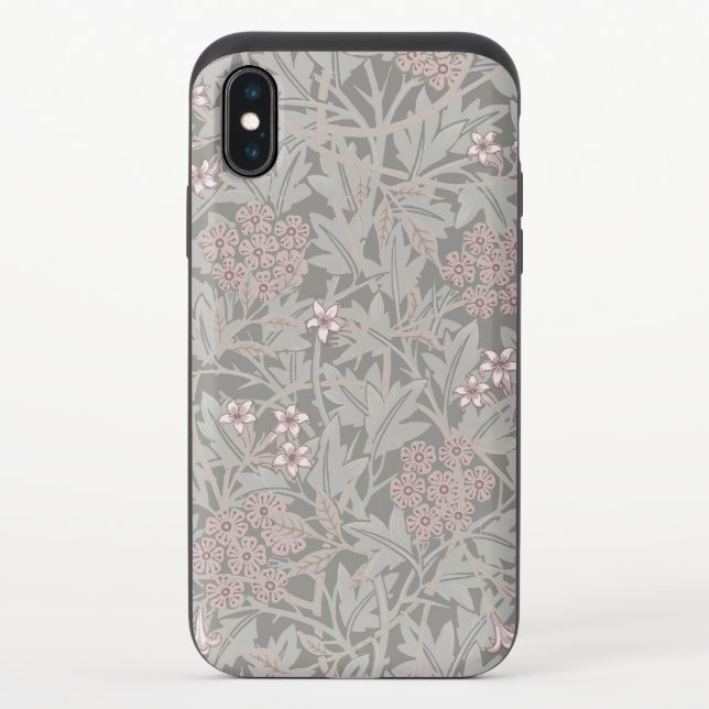 William Morris Jasmine Flower Pattern Uncommon iPhone Case (Back)