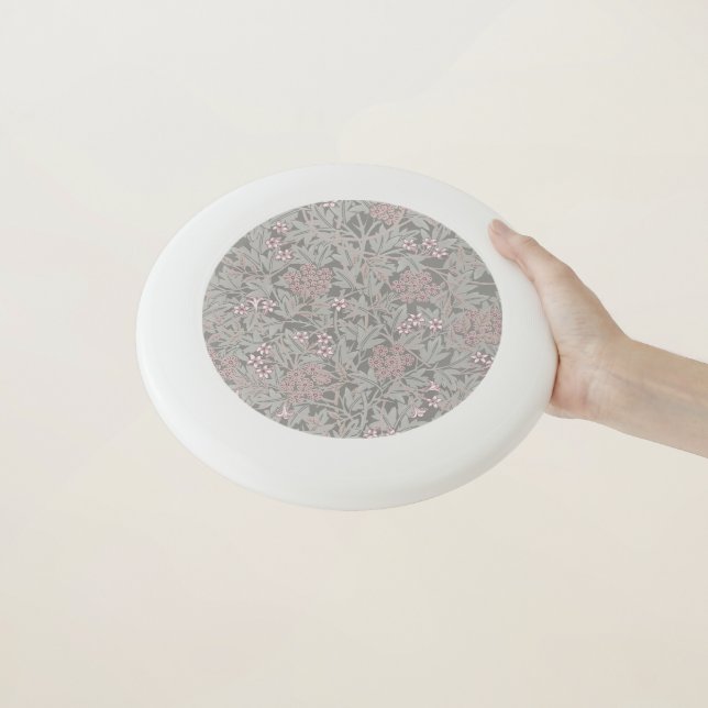 William Morris Jasmine Flower Pattern Wham-O Frisbee (In Hand)