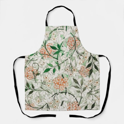 William Morris Jasmine Garden Flower Classic Apron