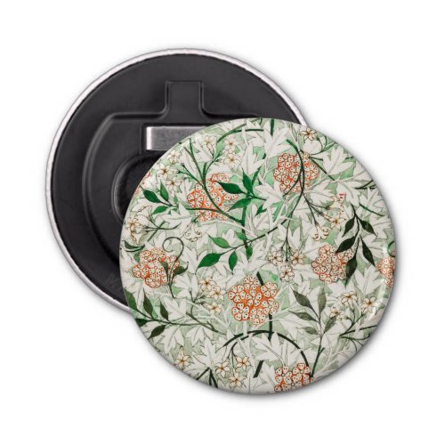 William Morris Jasmine Garden Flower Classic Bottle Opener