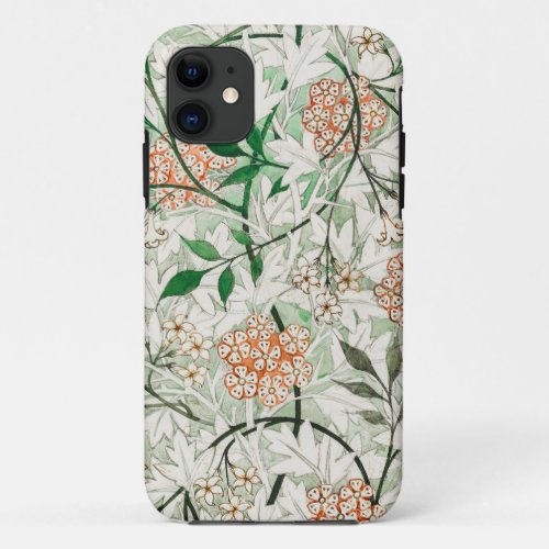 William Morris Jasmine Garden Flower Classic iPhone 11 Case