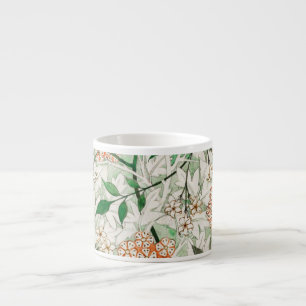 William Morris Jasmine Garden Flower Classic Espresso Cup