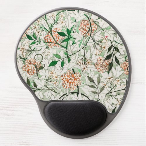 William Morris Jasmine Garden Flower Classic Gel Mouse Pad