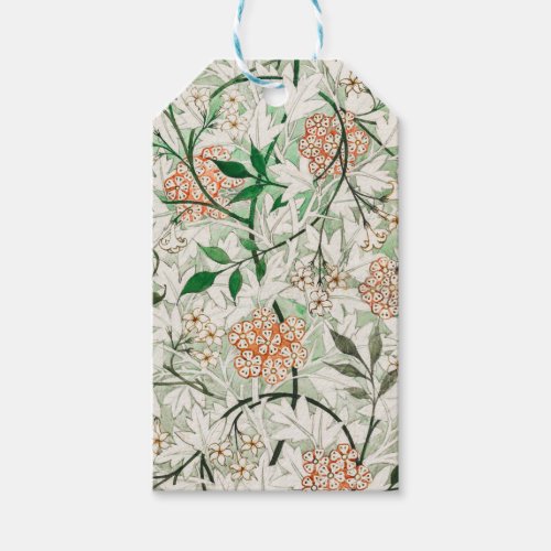William Morris Jasmine Garden Flower Classic Gift Tags