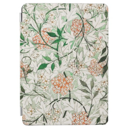 William Morris Jasmine Garden Flower Classic iPad Air Cover