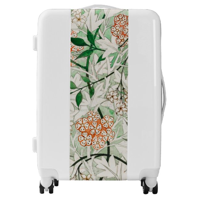 William Morris Jasmine Garden Flower Classic Luggage (Front)