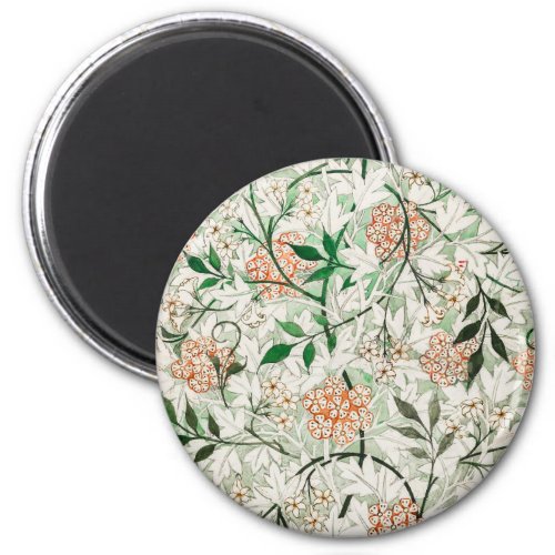 William Morris Jasmine Garden Flower Classic Magnet
