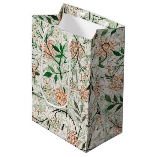 William Morris Jasmine Garden Flower Classic Medium Gift Bag