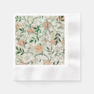 William Morris Jasmine Garden Flower Classic Napkins
