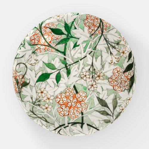 William Morris Jasmine Garden Flower Classic Paperweight