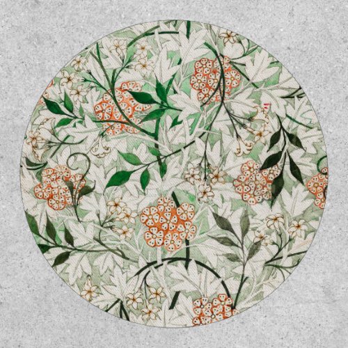 William Morris Jasmine Garden Flower Classic Patch