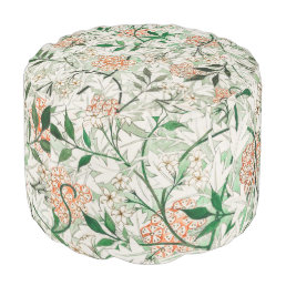 William Morris Jasmine Garden Flower Classic Pouf