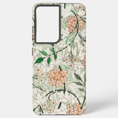 William Morris Jasmine Garden Flower Classic Samsung Galaxy S21 Ultra Case