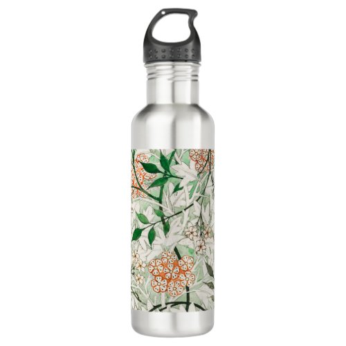 William Morris Jasmine Garden Flower Classic Stainless Steel Water Bottle