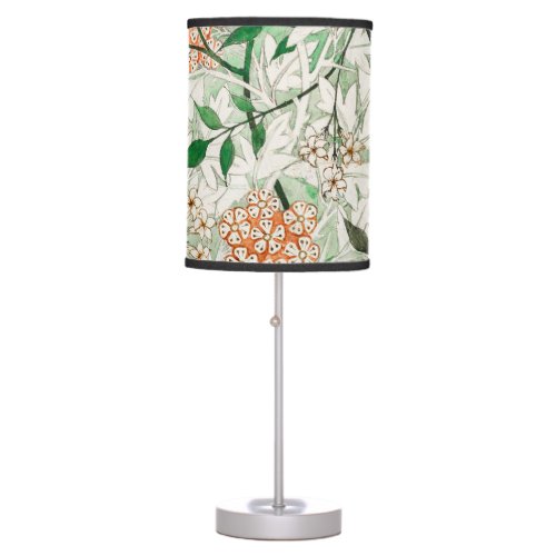 William Morris Jasmine Garden Flower Classic Table Lamp