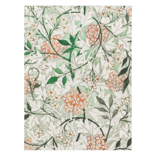 William Morris Jasmine Garden Flower Classic Tablecloth