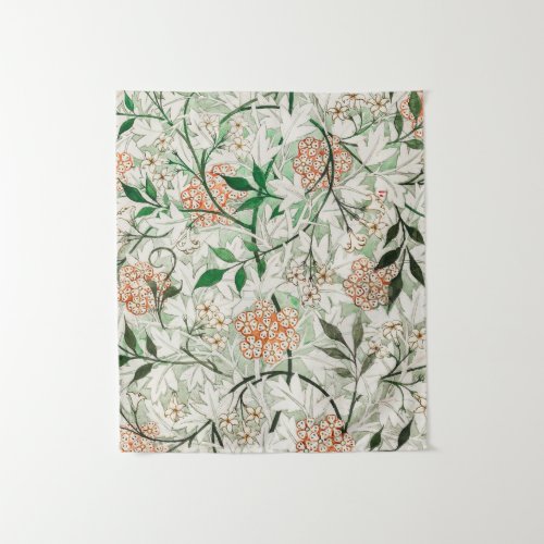William Morris Jasmine Garden Flower Classic Tapestry