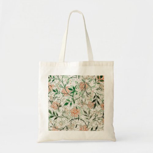 William Morris Jasmine Garden Flower Classic Tote Bag