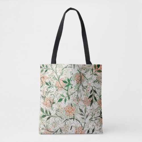 William Morris Jasmine Garden Flower Classic Tote Bag