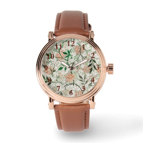 William Morris Jasmine Garden Flower Classic Watch