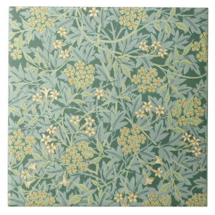 William Morris, Jasmine pattern, Ceramic Tile