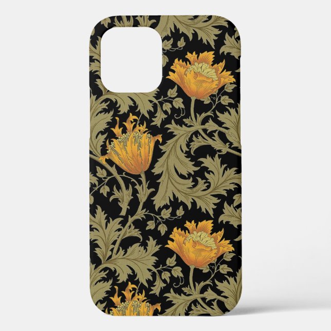 William Morris JH Dearle Anemone Victorian Pattern Case-Mate iPhone Case (Back)