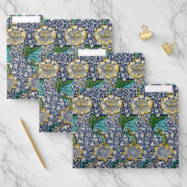 William Morris Kennet famous pattern  File Folder (Set)