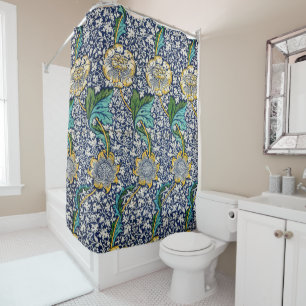William Morris Kennet famous pattern Shower Curtain