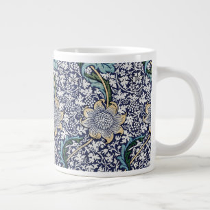 William Morris Kennet Floral Pattern Giant Coffee Mug