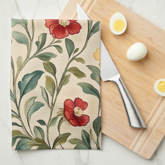 William Morris Kitchen Towel (Quarter Fold)