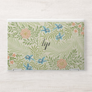 William Morris Larkspur Floral Pattern HP Laptop Skin