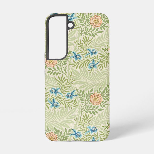 William Morris Larkspur Floral Pattern Samsung Galaxy Case (Back)