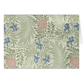 William Morris Larkspur Floral Wallpaper (Front Horizontal)