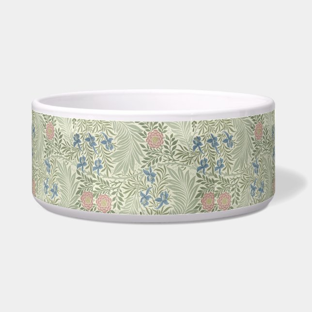 William Morris Larkspur Floral Wallpaper Bowl (Front)