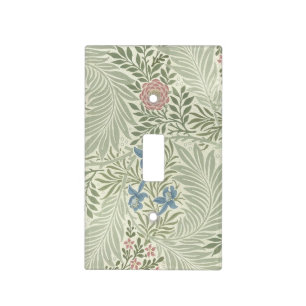William Morris Larkspur Floral Wallpaper Light Switch Cover