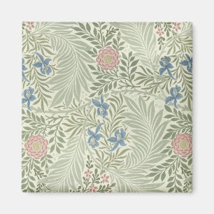 William Morris Larkspur Floral Wallpaper Magnet