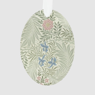 William Morris Larkspur Floral Wallpaper Ornament