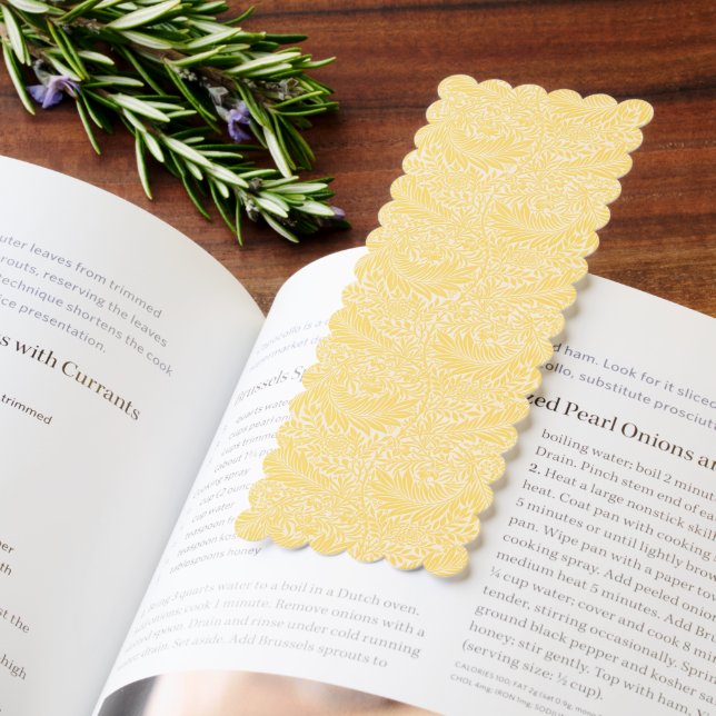 William Morris - Larkspur Leaves & Flower Pattern Bookmarks (Book)