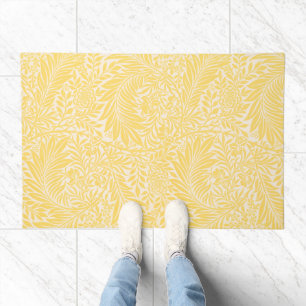 William Morris - Larkspur Leaves & Flower Pattern Doormat