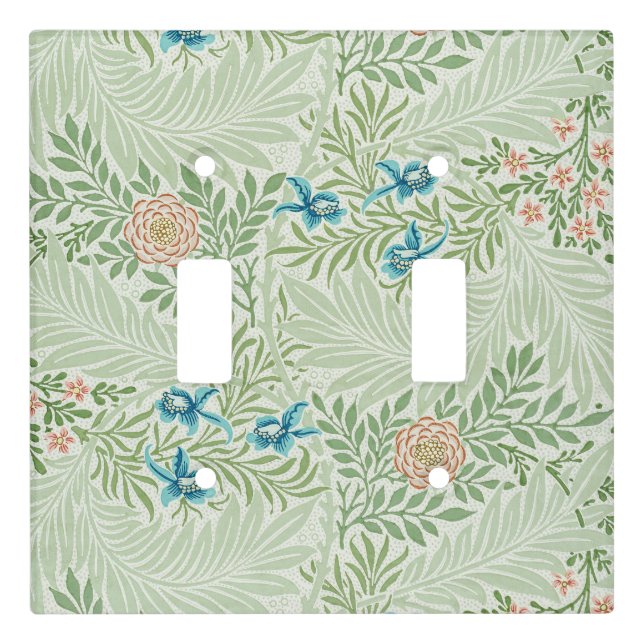 William Morris Larkspur Light Switch Cover (Front)