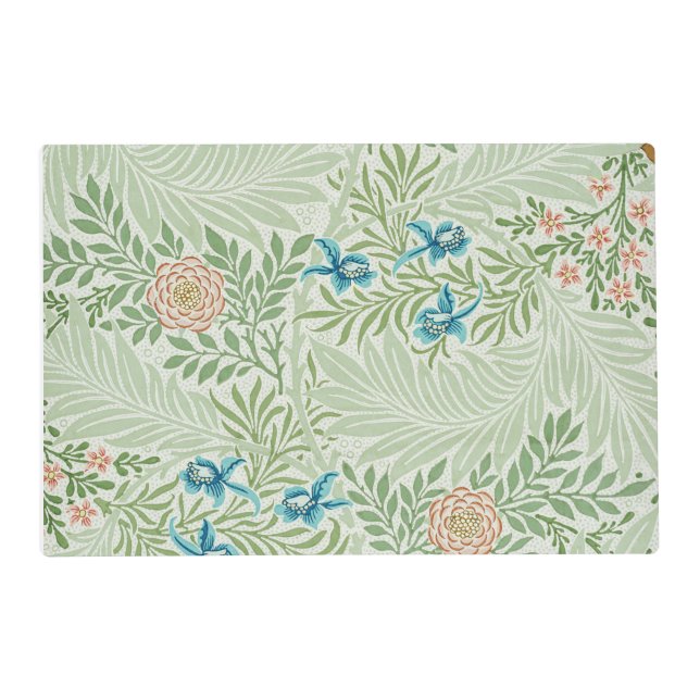 William Morris Larkspur Placemat (Front)