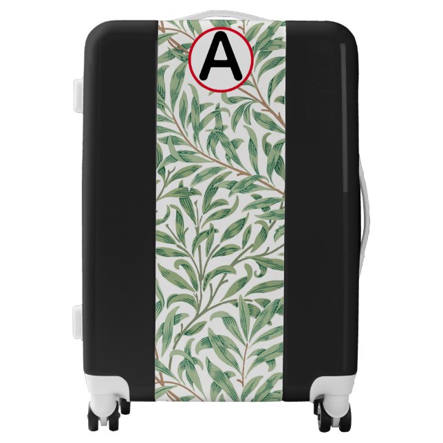 William Morris LEAF PATTERN  Luggage FOR WOMEN (Front)