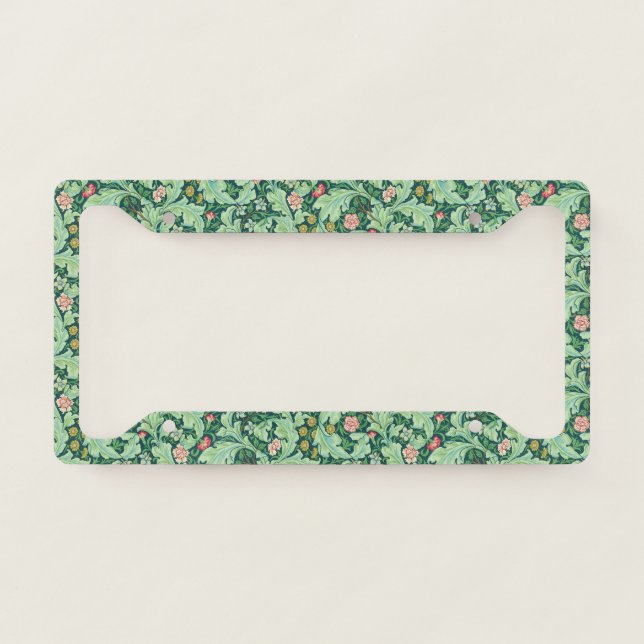 William Morris “Leicester” 1 License Plate Frame (Front)