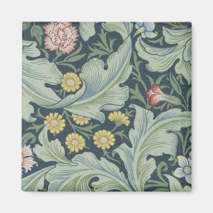 William Morris Leicester Leaves Flowers Carnation Magnet