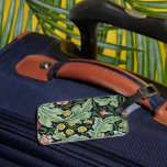 William Morris - Leicester vintage floral design Luggage Tag<br><div class="desc">William Morris,  Leicester,  vintage floral design,  single-sided with card slot</div>